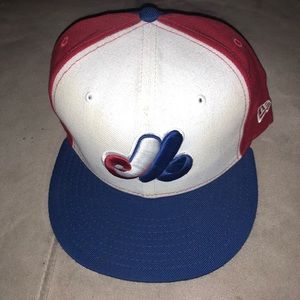 Montreal Expos Fitted Baseball Cap